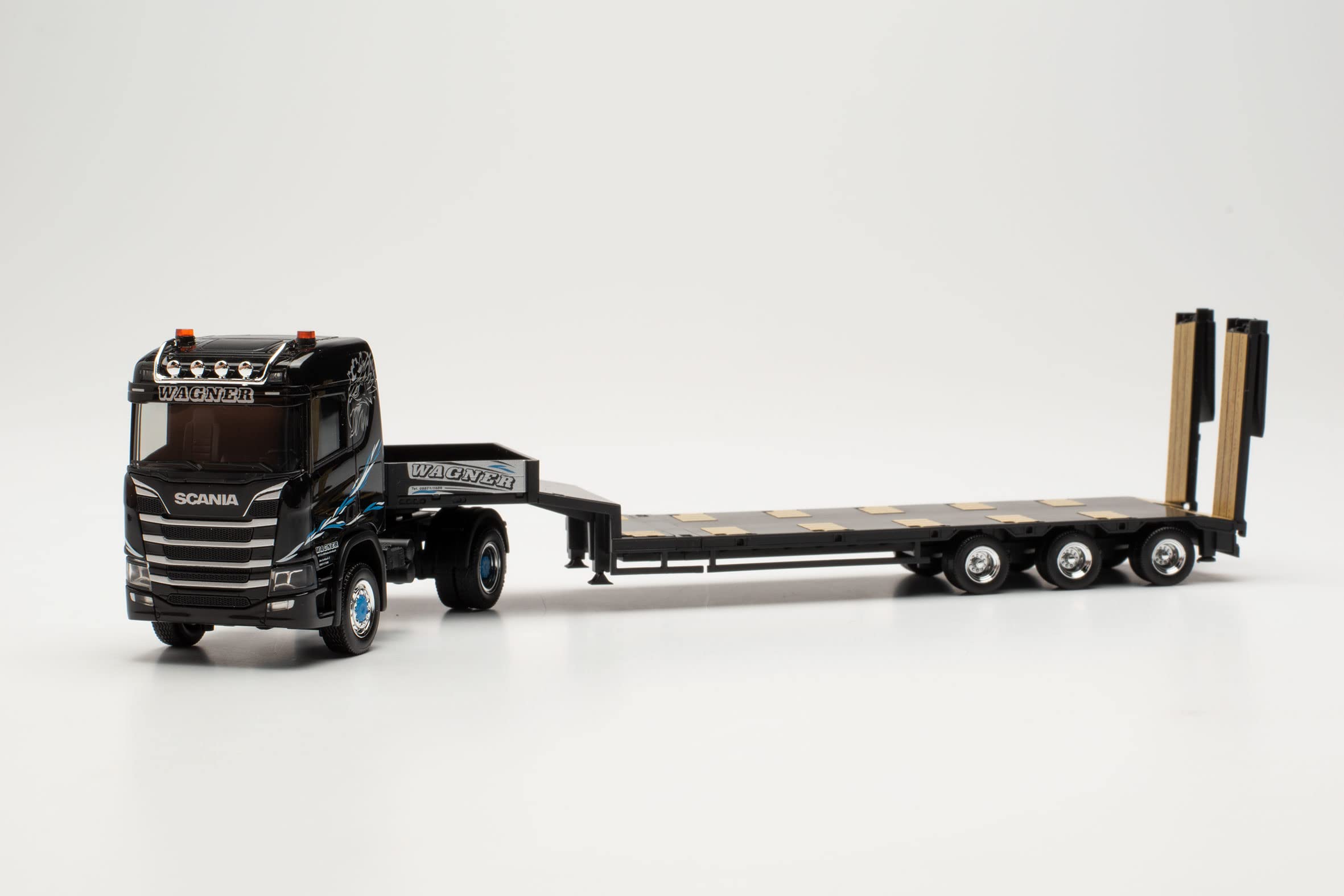 Herpa- Scania Modello in Miniatura, Multicolore, 315128