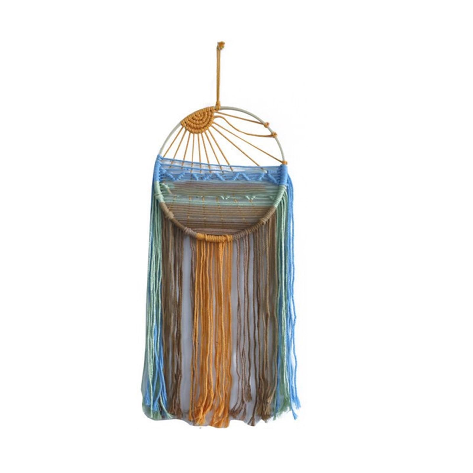 Buxuaaaa Handwoven Cotton Sun Tapestry Artistic Wall Decorations Handcrafts Tapestry Living Place Home Decorations Wall Hanging