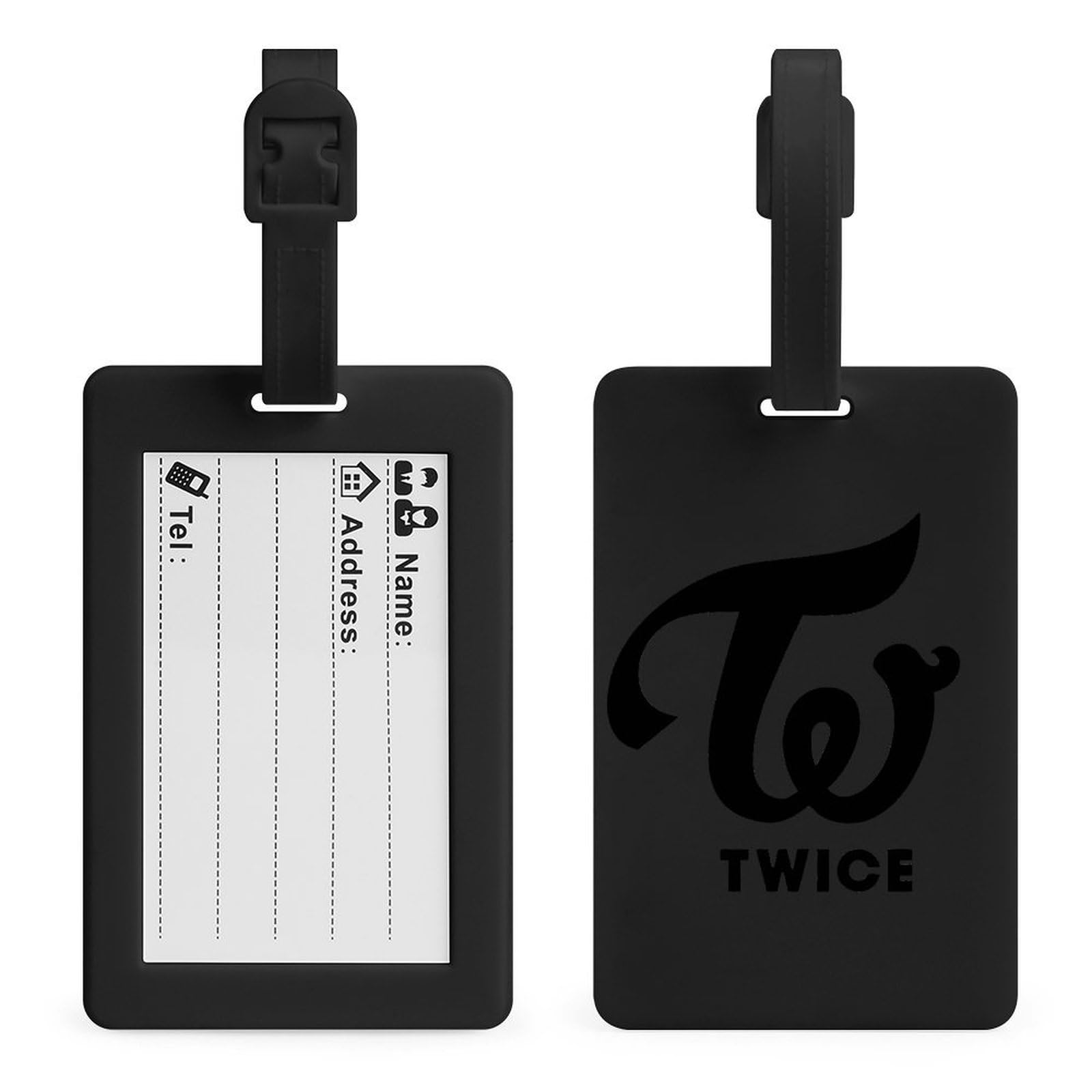 Amazon.co.jp: 荷物タグ Twice トゥワイス ラゲージタグ スーツ