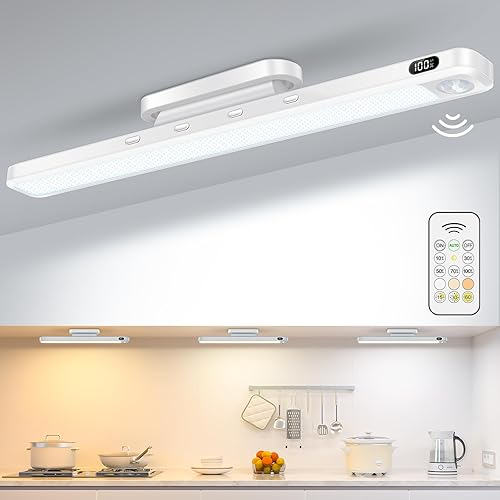 Miniatura 8 de WILLED Barra de luz LED de 5W con control remoto, luces de tocador de 2500mAh amigables para los ojos, luces para espejo de 3 temperaturas