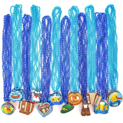 EOBOH 50PCS Oktoberfest Decorations Beads Necklace...