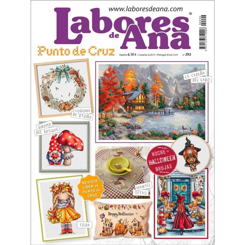 LAS LABORES DE ANA Nº 292 otoño y Halloween   REVISTA