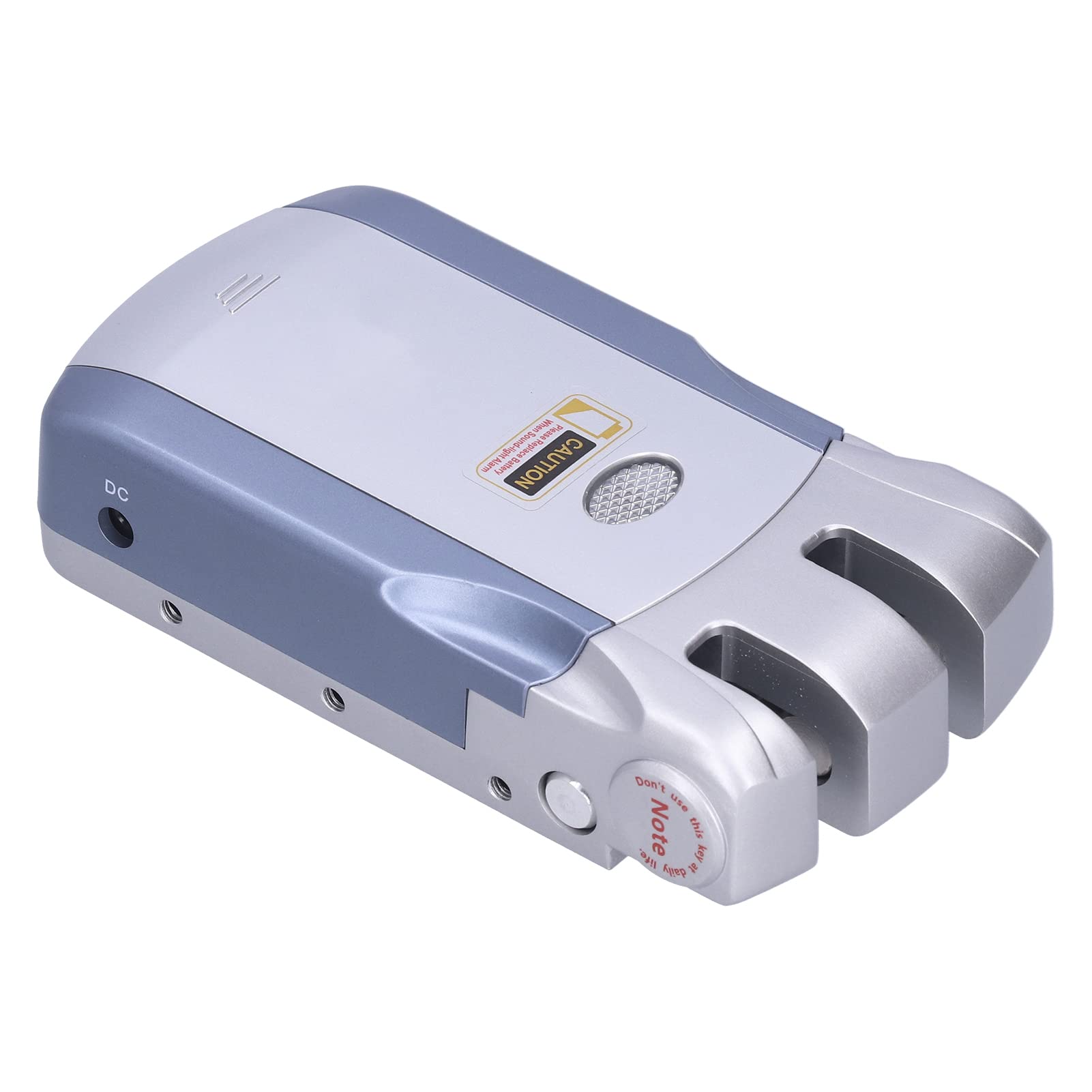 Sonew Cerradura de Puerta, Cerradura de Puerta Inteligente, con Bluetooth, Cerradura Electrónica con Control Remoto Sin Llave Invisible, con 4 Controles Remotos, para Tuya (Plateado)