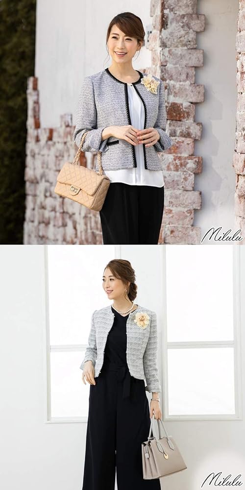 Amazon.co.jp: Sourire(スーリール) コサージュ k205004cg0(NV