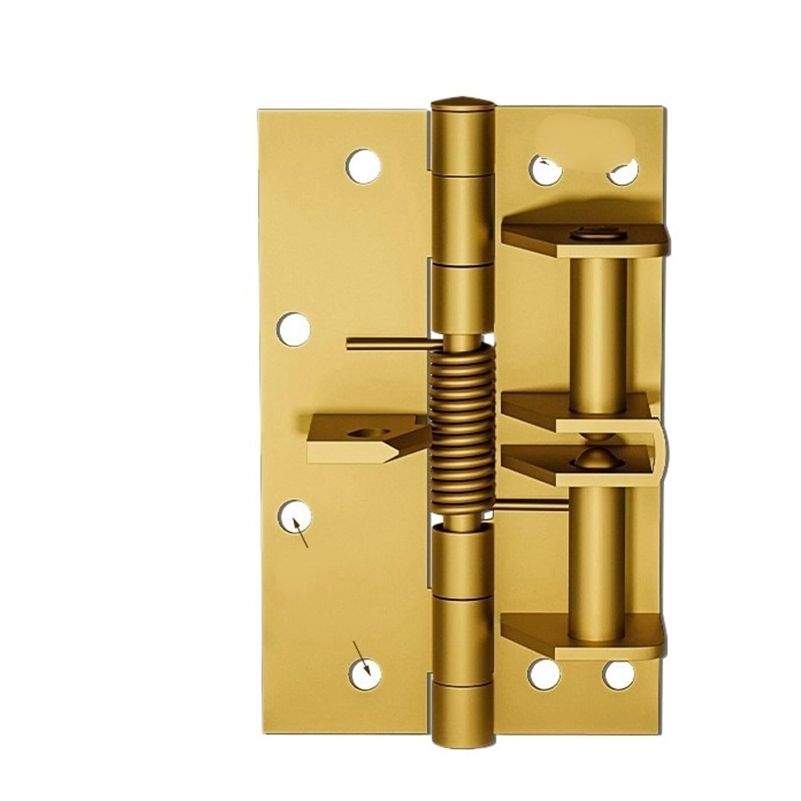 Pjfcewfdgx Bronze 3 In 1 Spring Invisible Door Hinge