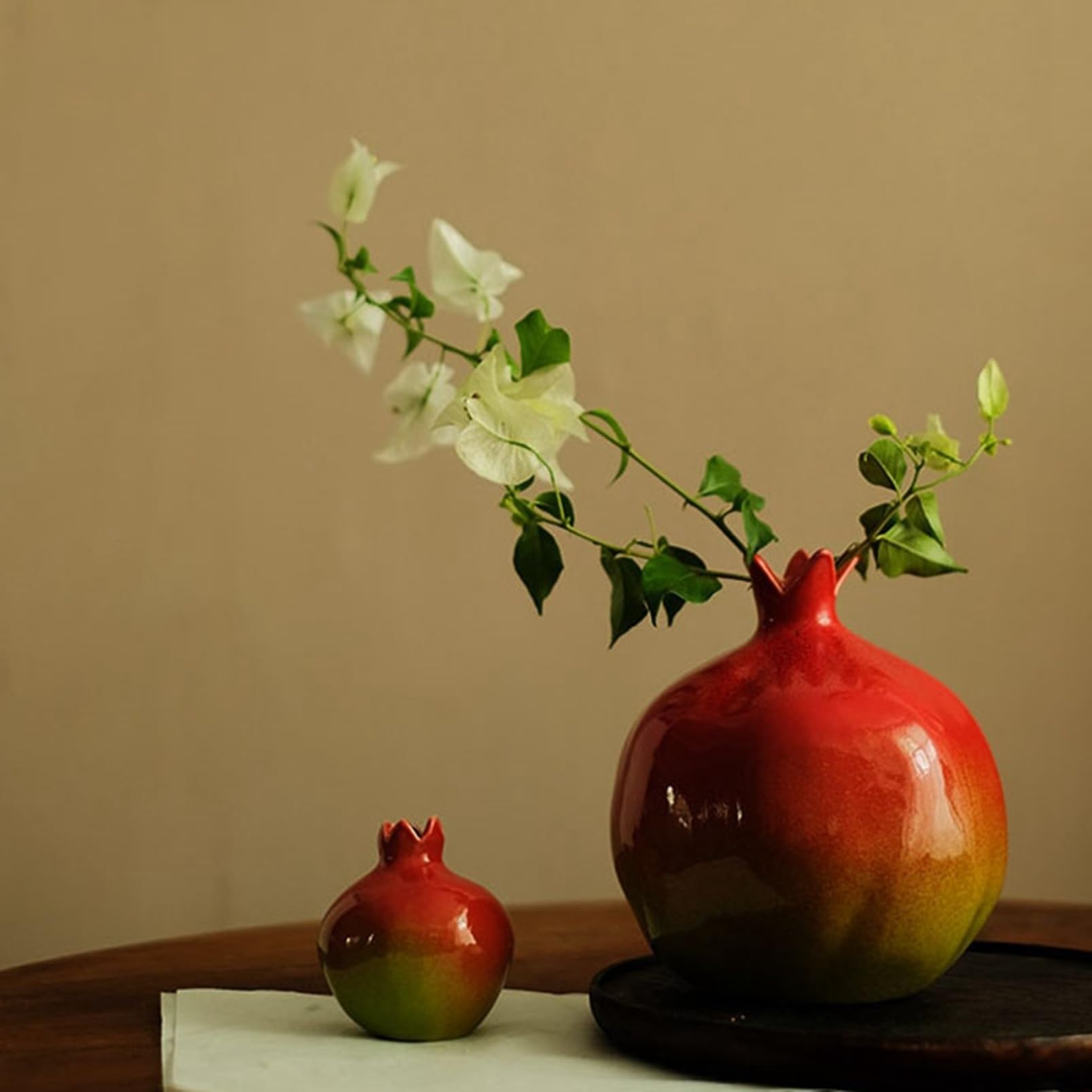 赤黒グラデーション花瓶 赤黒グラデーション花瓶の通販 by t.m.Company's shop｜ラクマ