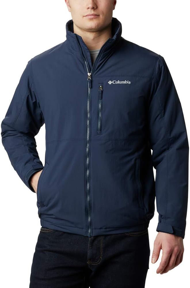 【美品】Columbia ジャケットセット 青/ネイビー 650TD アウトドア Columbia ブルゾン アウター 撥水 Columbia／メンズ ミッドナイト