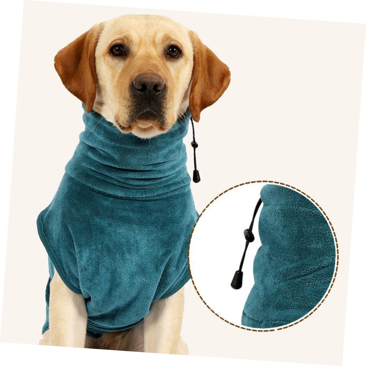 Peignoir pour Chien de Compagnie Peignoir en Peluche Ultra Doux Pyjama pour Chien à séchage Rapide Peignoir Lavable pour Chiens