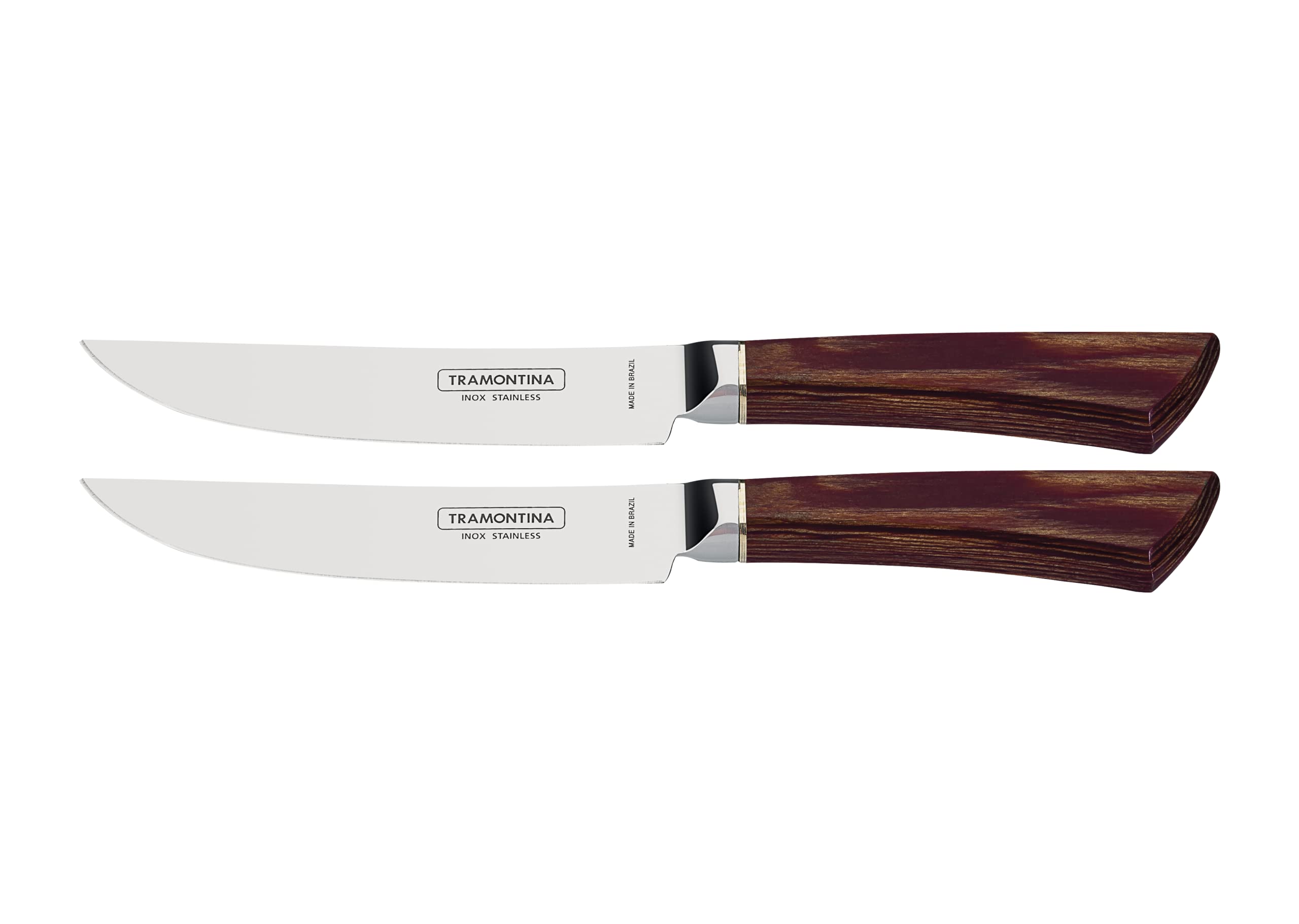 Tramontina Churrasco 4 PZ Coltelli da Bistecca Jumbo CM 5 Pollici