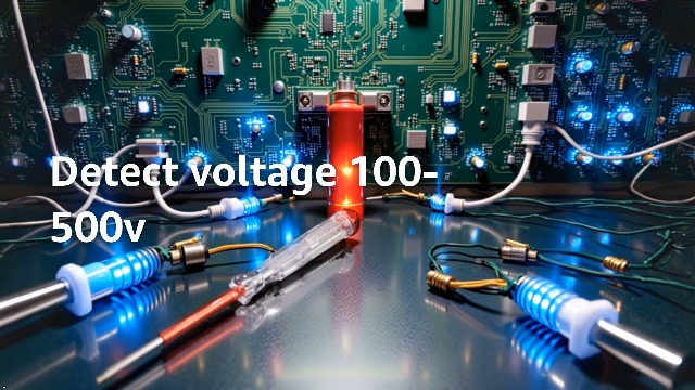 Image of 1pc Red Voltage Detector Pen,Professional 100-500V Pocket Pen Sensor Voltage Detector Tester Screwdriver Clip Tester Test Pen Electrical