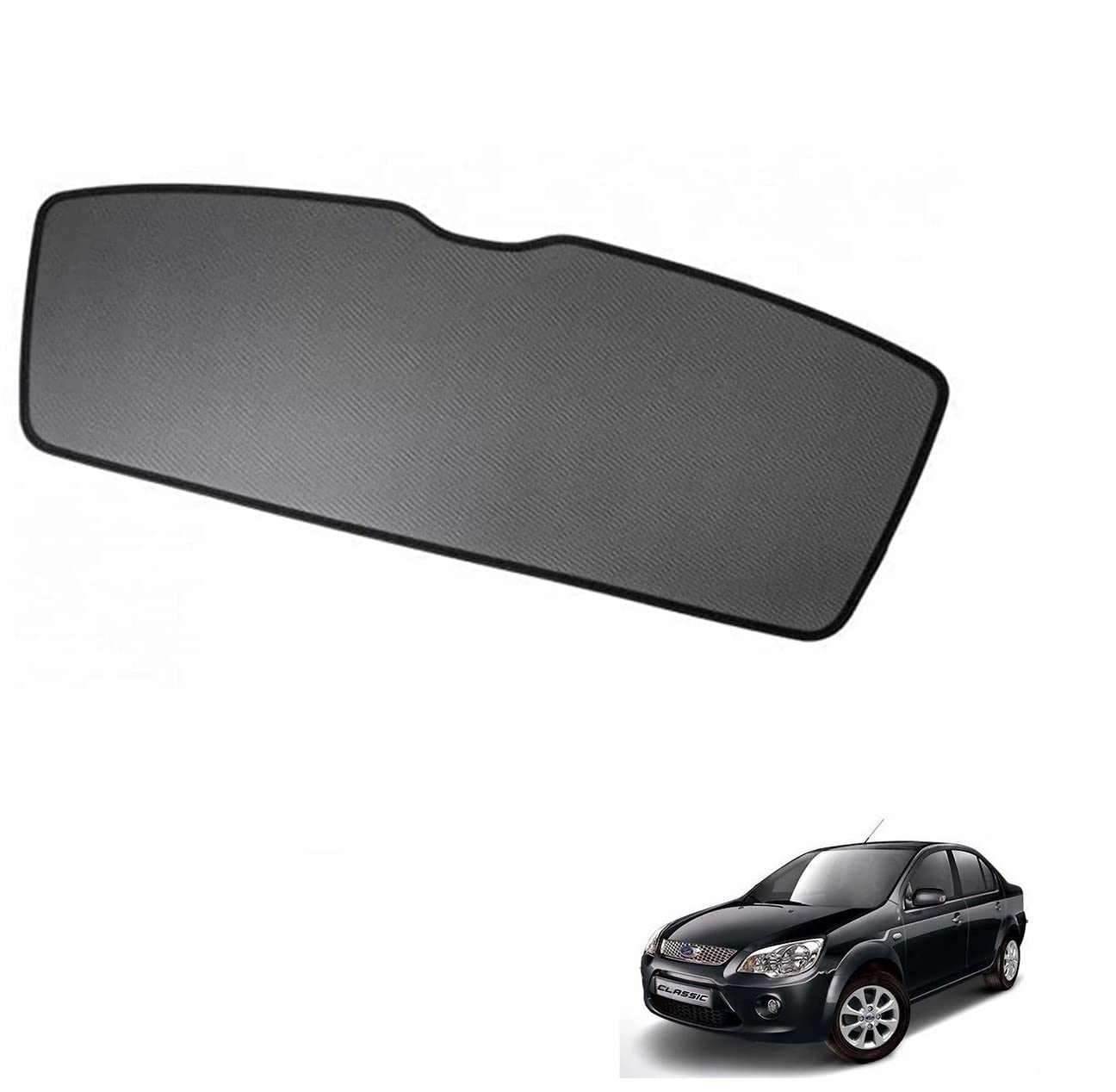 Kozdiko Car Rear Dicky Piece Set of 1 Piece Black Color Compatible with Ford Fiesta Classic