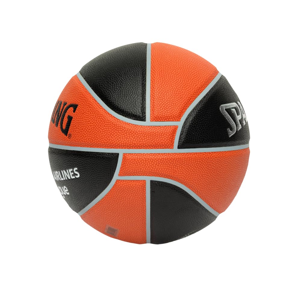 Spalding 77100Z Piłki do koszykówki Czarne,Pomarańczowe 7