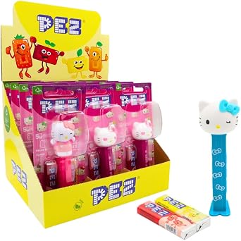 Pez Kitty with Refills Sold as singles - One random colour supplied