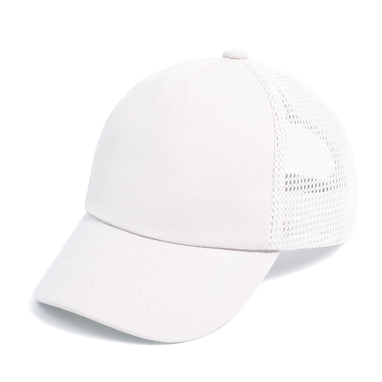 DRESHOW Toddler Baseball Cap Baby Sun Hat Cute Solid Color Caps Unisex Baby Trucker Hats Infant Toddler Kid Hats for Boys Girls