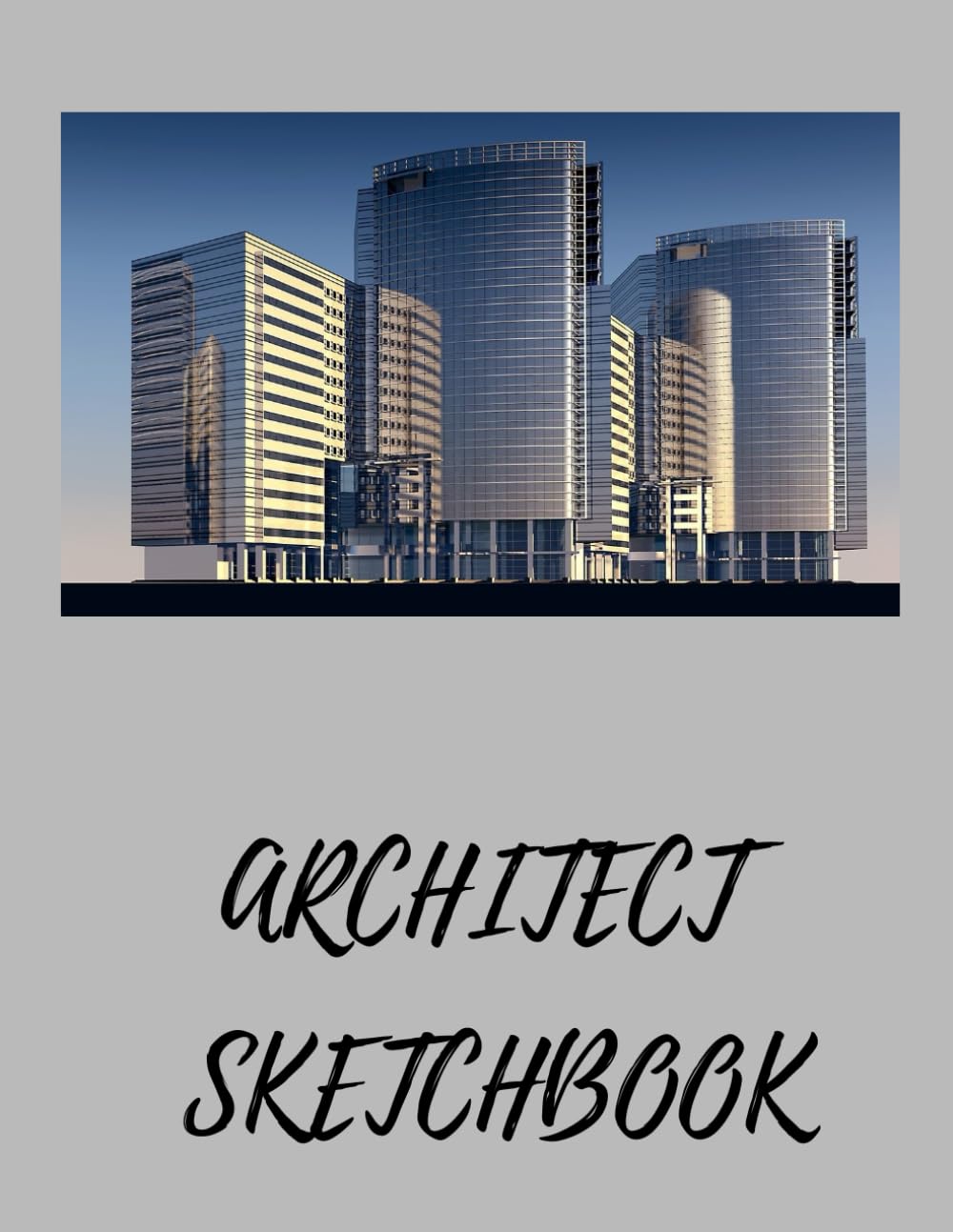 Architect Sketch Book carnet de croquis architecture rigide à couverture noire