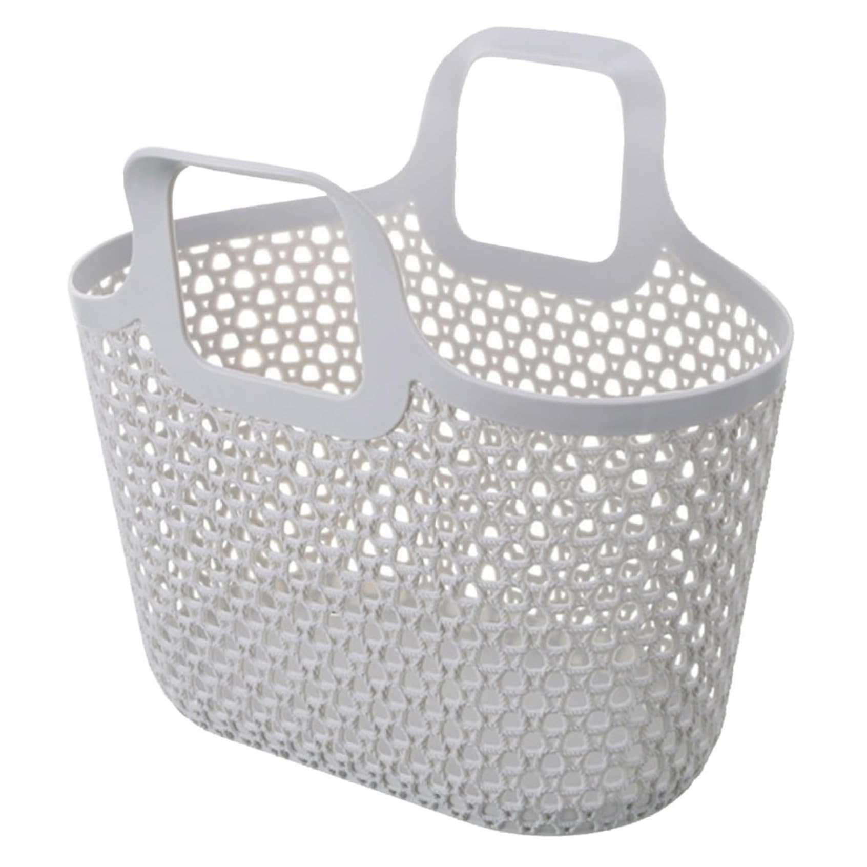 Hoveeluty Grey Plastic Shower Caddy Portable Organizer With Storage For Bath Toy Storage For Bathroom, College Dorm, Pantry, Kitchen (Grey) Bath Toy Storage Shower Caddy Shower Caddy Portable Portable Shower Caddy