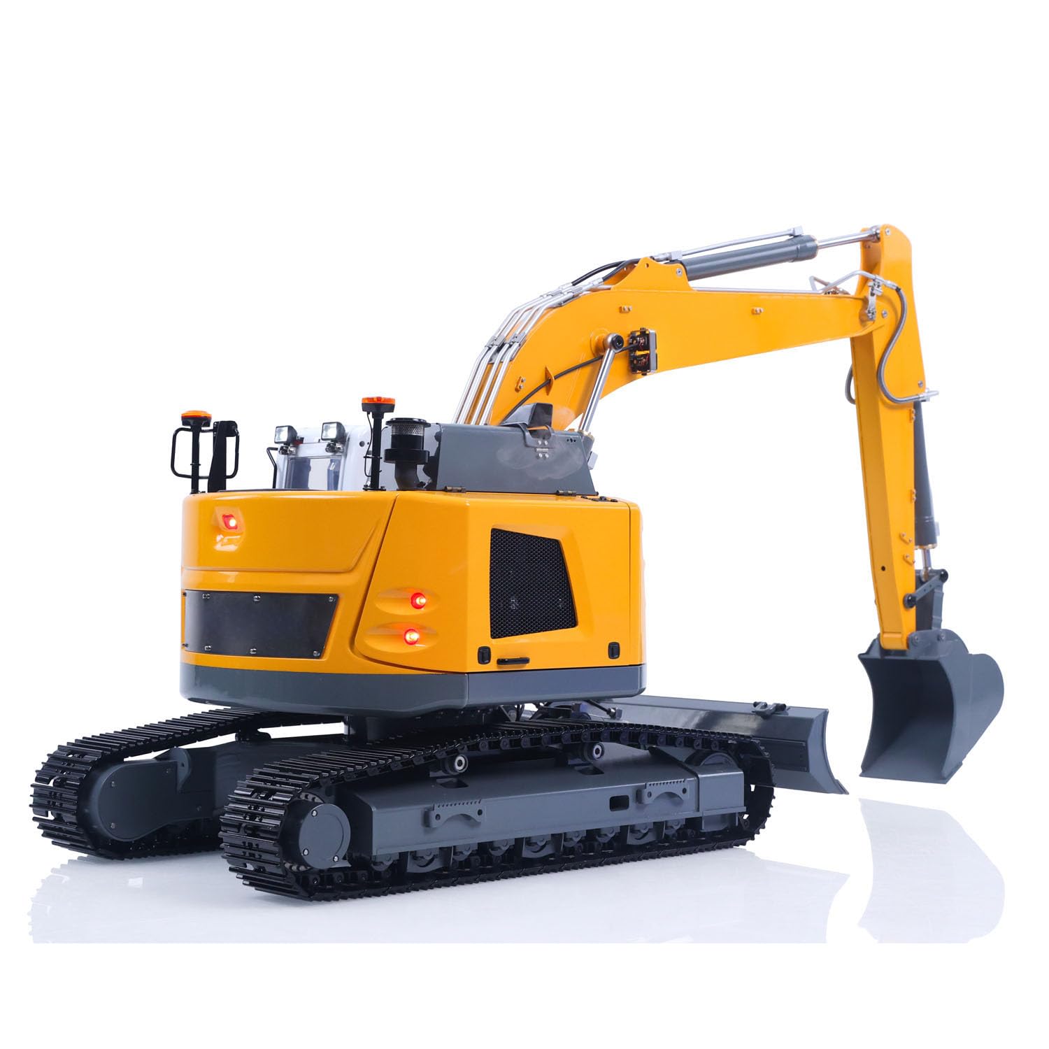 Toucan RC Hobby 1/14 Fernbedienung Hydraulikbagger LR926 RTR 2 Arme RC Bagger Dual Pumpen Licht Sound System Baufahrzeug Öffnende Türen Fuss ST8 Licht- und Tontechnik Lagerware Modellgeschenk