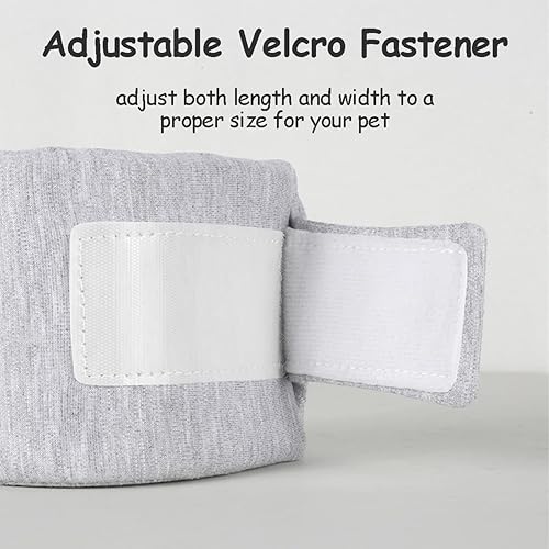 Miniatura 3 de MANON ROSA Collar isabelino para gato para recuperación después de la cirugía, ajustable, transpirable, cuello cervical para perros pequeños y