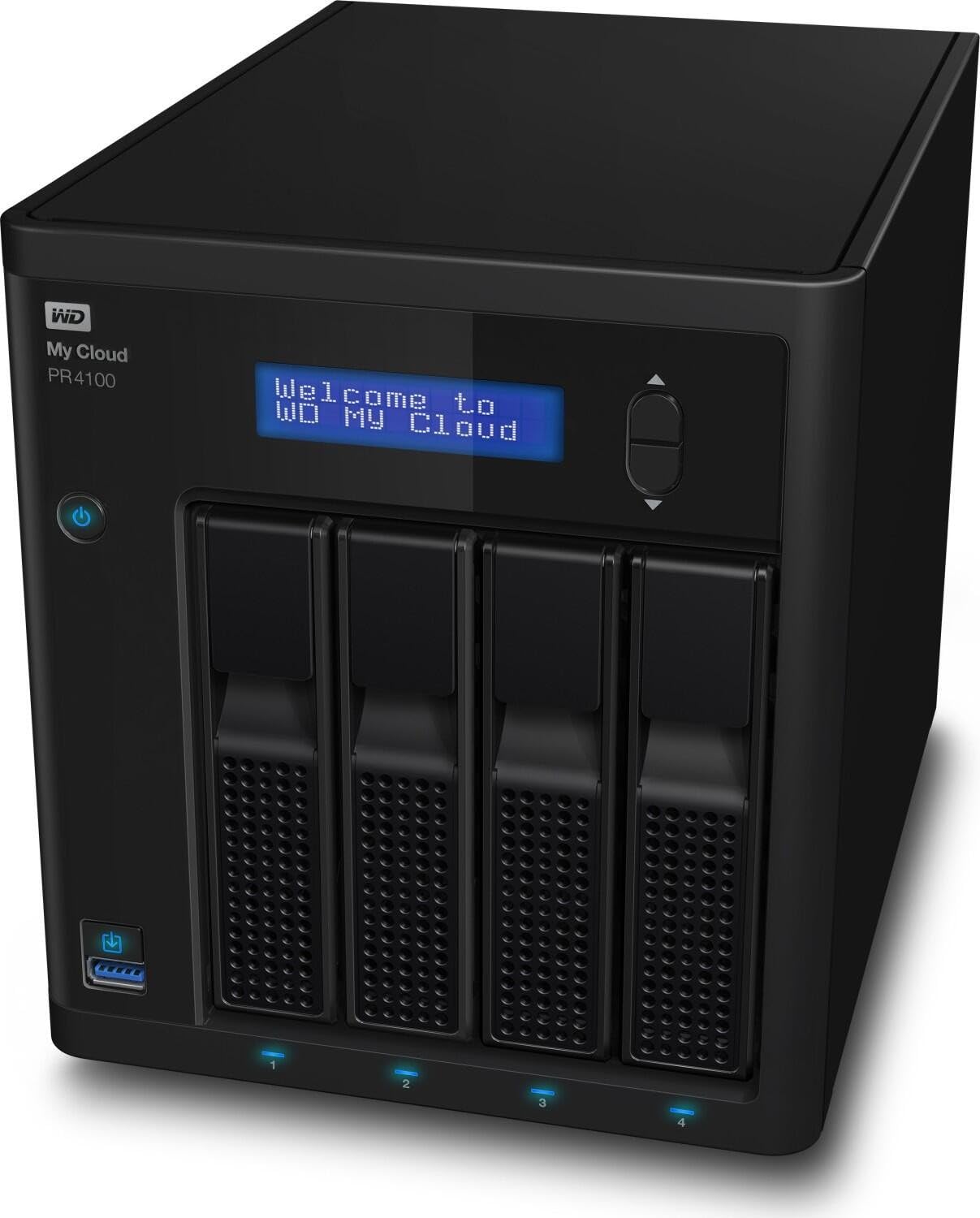 WD 64 TB My Cloud Pro PR4100 Pro Series 4-Bay Almacenamiento en red - NAS