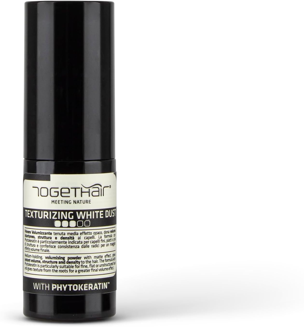 Togethair Texturering White Dust – Volumegevend poeder, medium hold met mat effect, geeft het haar onmiddellijk volume, structuur en dichtheid.
