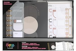 Happy Planner 12-Month Classic Planner Box Kit-Realign; Happily Plan All Year