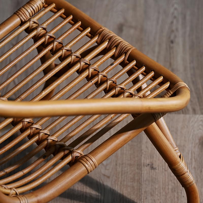 Amazon.co.jp: KAGLAB ラタンチェア パーソナルチェア 籐家具 アジアン