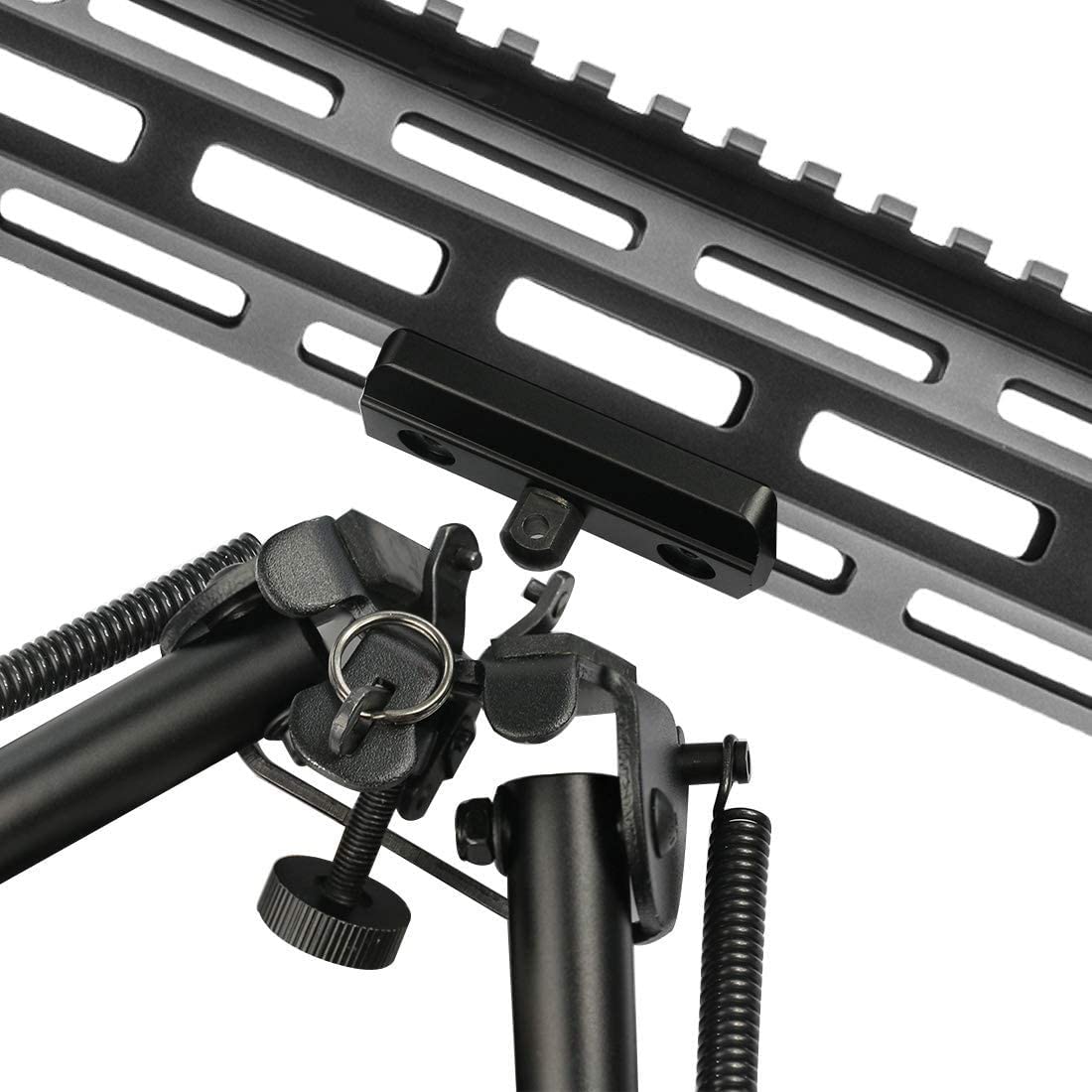 15-23 cm dwójnóg z przegubem obrotowym Pod-Loc wychylny z adapterem MLOK dwunożny