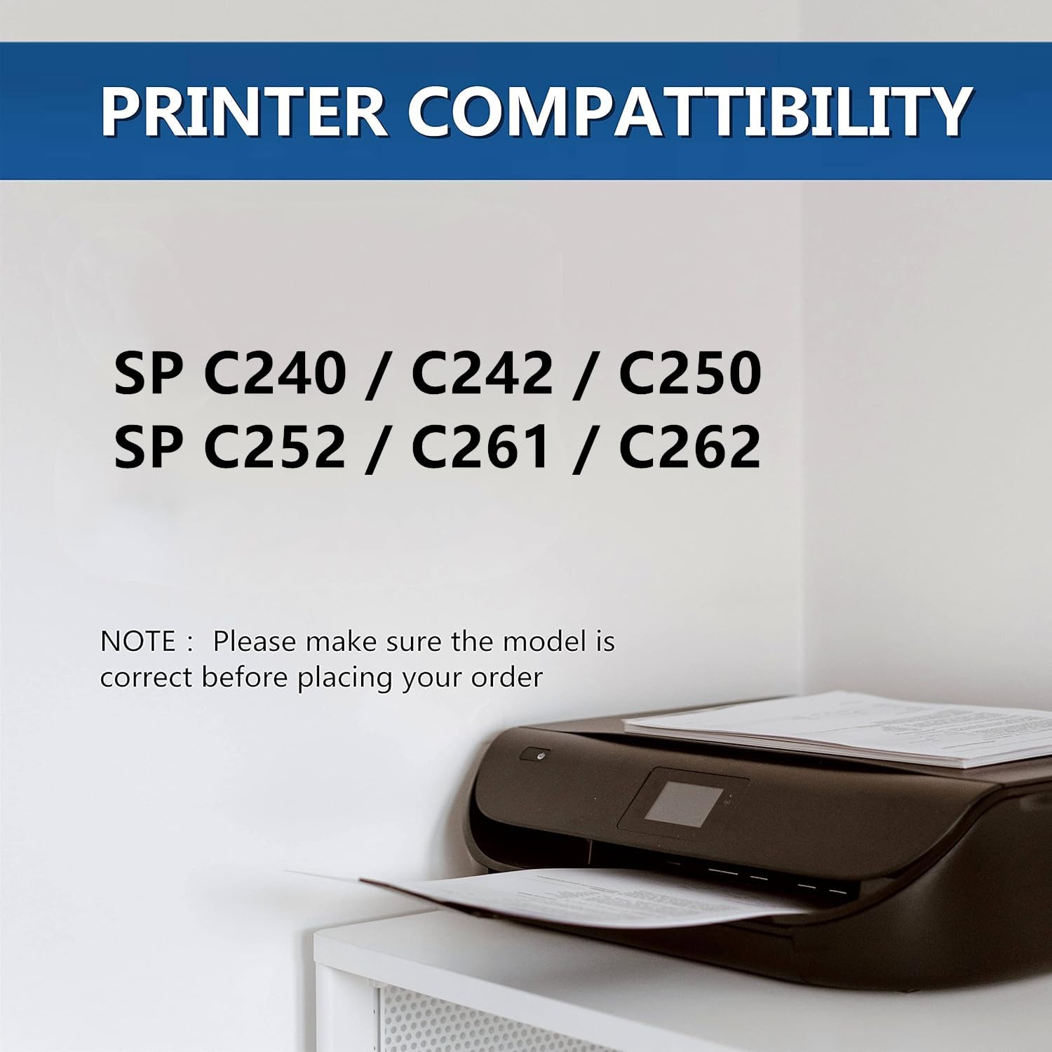 VICLABS M0964018 M0964017 fuser replacement for Ricoh M0964018 M0964017 fuser unit for use in Ricoh SP C240 SP C242 SP C250 SP C252 SP C261 SP C262 SPC240 SPC242 SPC250 SPC261 Printers,110V (1- Pack )