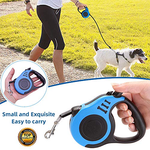Retractable Dog Leash for Medium - Small Dogs and Cats 16.5FT Tangle Free, Heavy Duty Walking Leash with Anti Slip… - Image 5