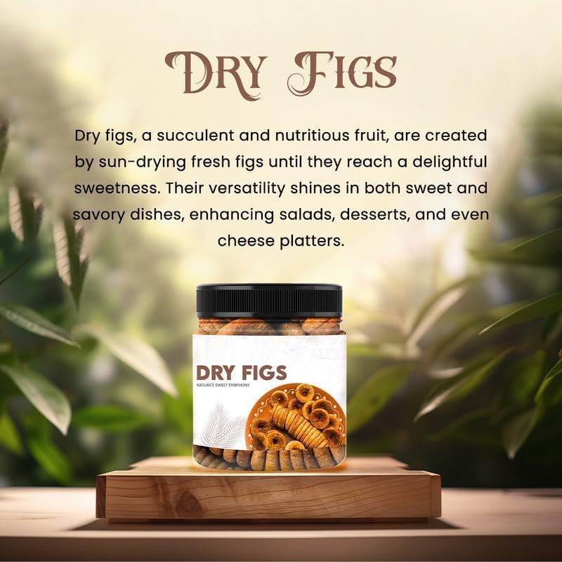 SS Premium Dried 100g Anjir| Dry Figs | Nutritious & Seedless Anjeer | Dry Fruit for Healthy Snacking l No Added Preservatives