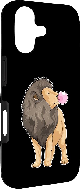 Lion Bubble Gum Case for iPhone 17
