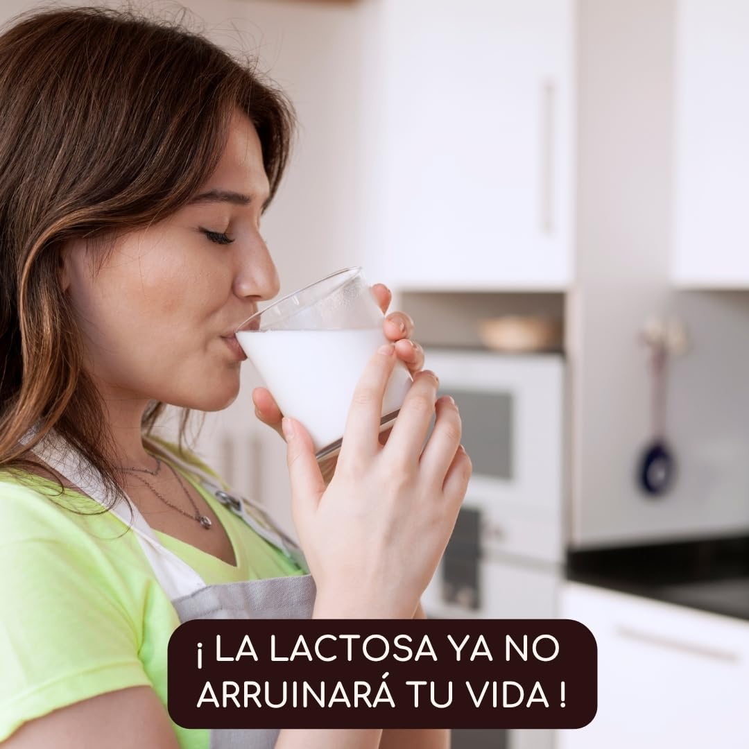 LACTOLERANCE 1/DAY Probióticos Precursores de Lactasa, 24h, 360 Cápsulas