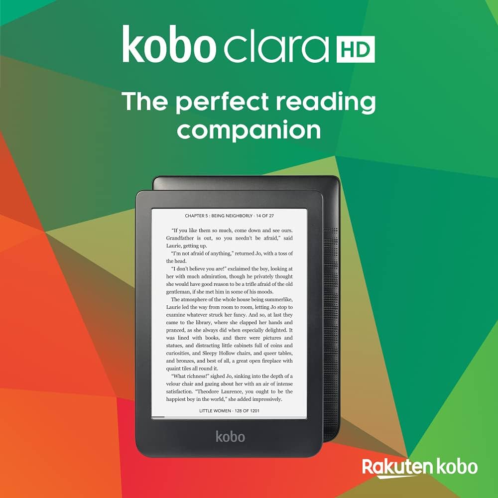 Rakuten Kobo Clara HD e-Book reader Touchscreen 8 GB Wi-Fi