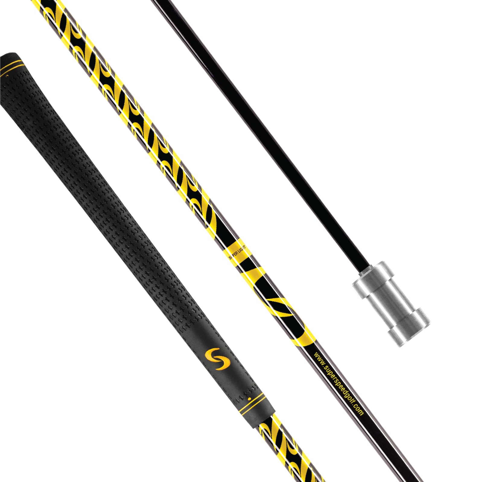 SuperSpeed Golf Light Yellow Stick | Gain Swing Speed and Distance | Add to Men's Set Or Use On Its Own