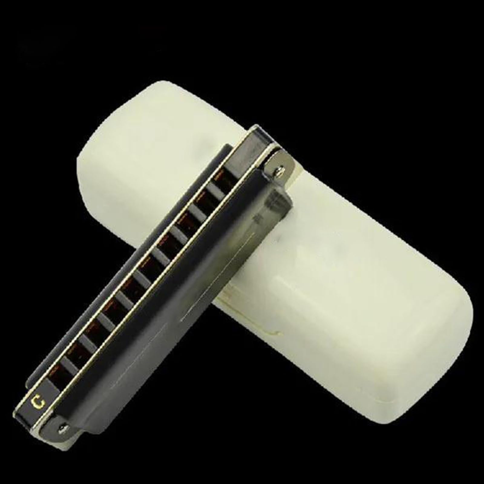 Harmonijka Ustna Dla Początkujących Blue Harmonica Mouth Ogan Instrument 10 Otworów C Harmonijka Diatoniczna Harfa Blues Chiny Znana Marka Blue Harmonijka