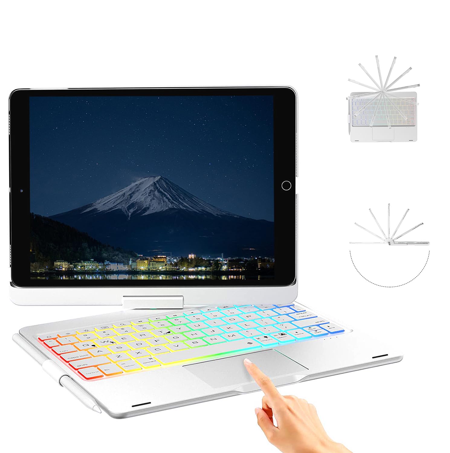 Amazon.co.jp: ipad 9世代 キーボード ケース 10.2インチ 第8/7世代