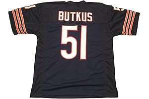 Dick Butkus Custom Blue Jersey