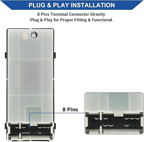 Miniatura 4 de Interruptor maestro de ventana eléctrica para lado del conductor compatible con Nissan Frontier 2007 2008 2009 2010 2011 2012 2013 2014 2015 2016