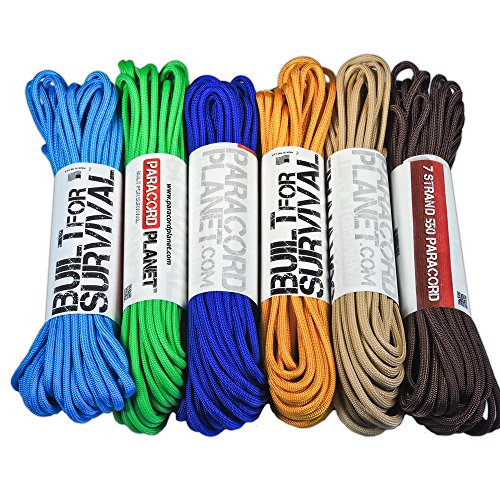 Kit Paracorde III Big Hank de 249,5 kg de résistance pour tressage durable