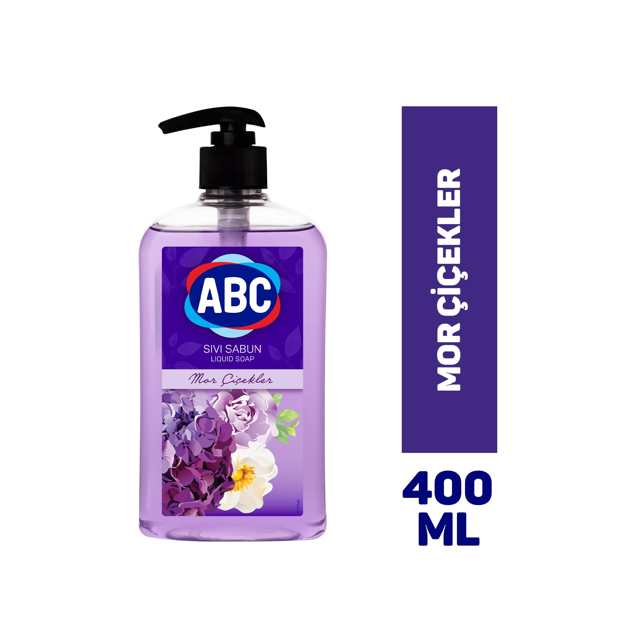 ABC SIVI SABUN MOR ÇİÇEKLER 400 ml (2 paketi)