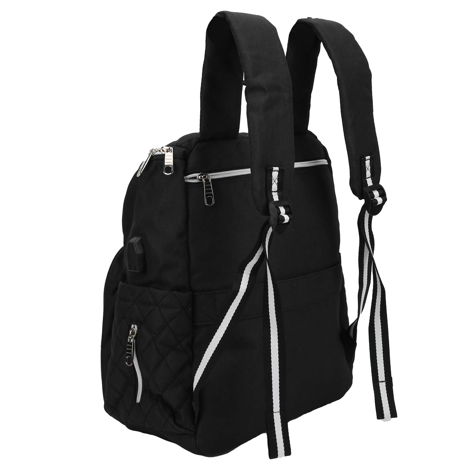 Borsa per Mamma di Grande capacità Borsa per Pannolini per Zaino per Passeggino Multifunzionale per Bottiglie di Latte Pannolini per Vestiti con Borsa per Isolamento Termico