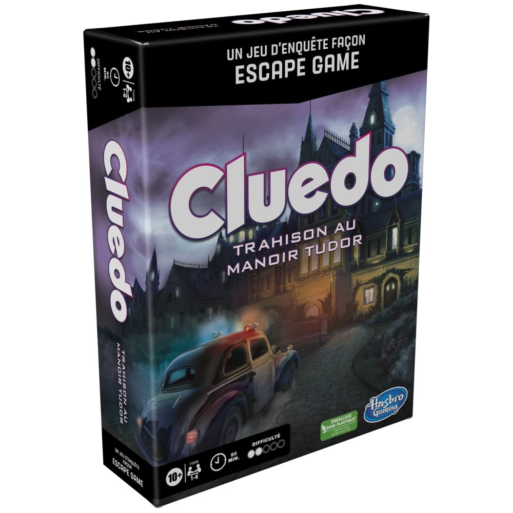 Hasbro Gaming CLUEDO Escape Tudor Manor - French Version, Multicolor - Image 2
