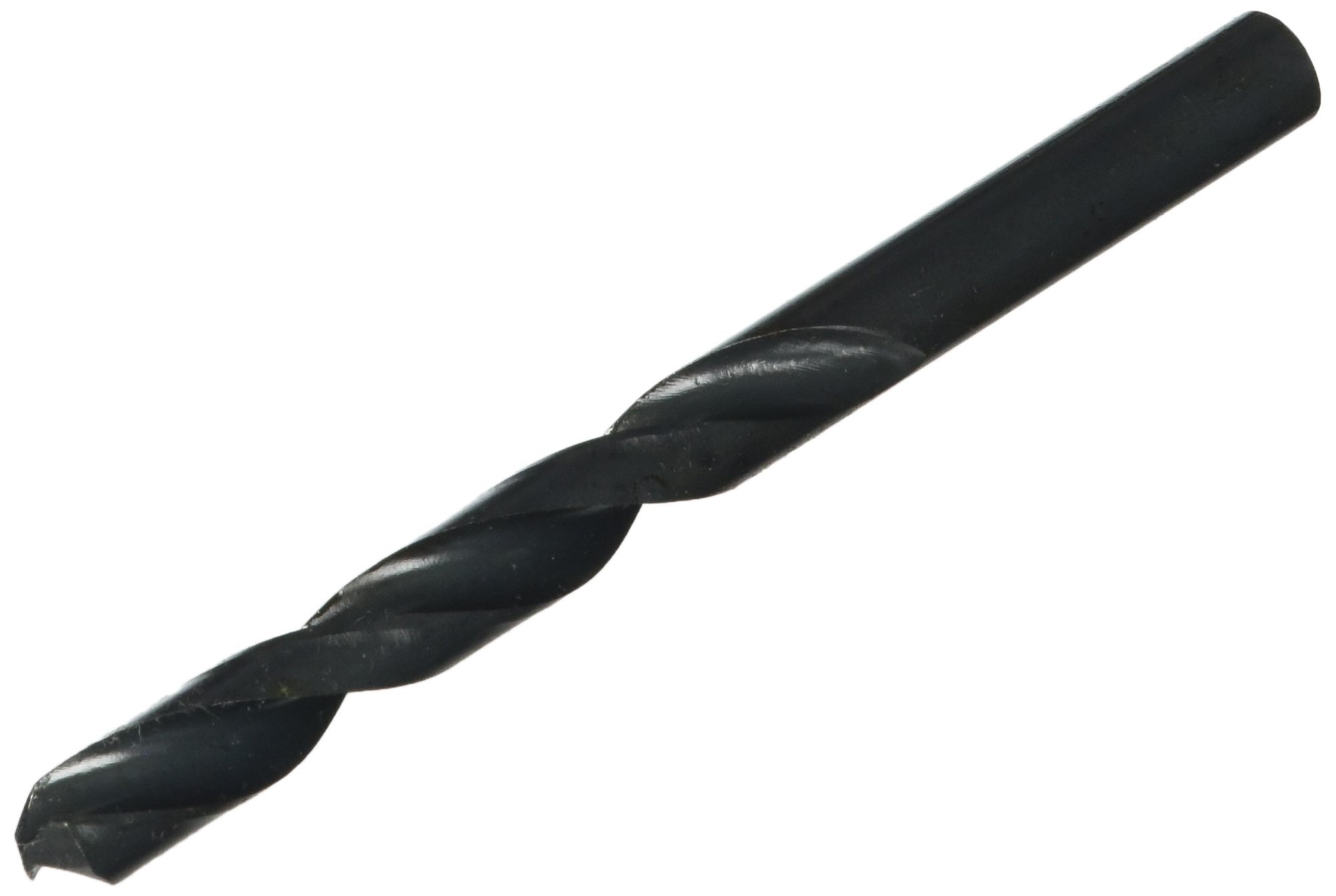 Black Oxide Drill Bit, High Speed Steel, Jobber Length, 10.5mm