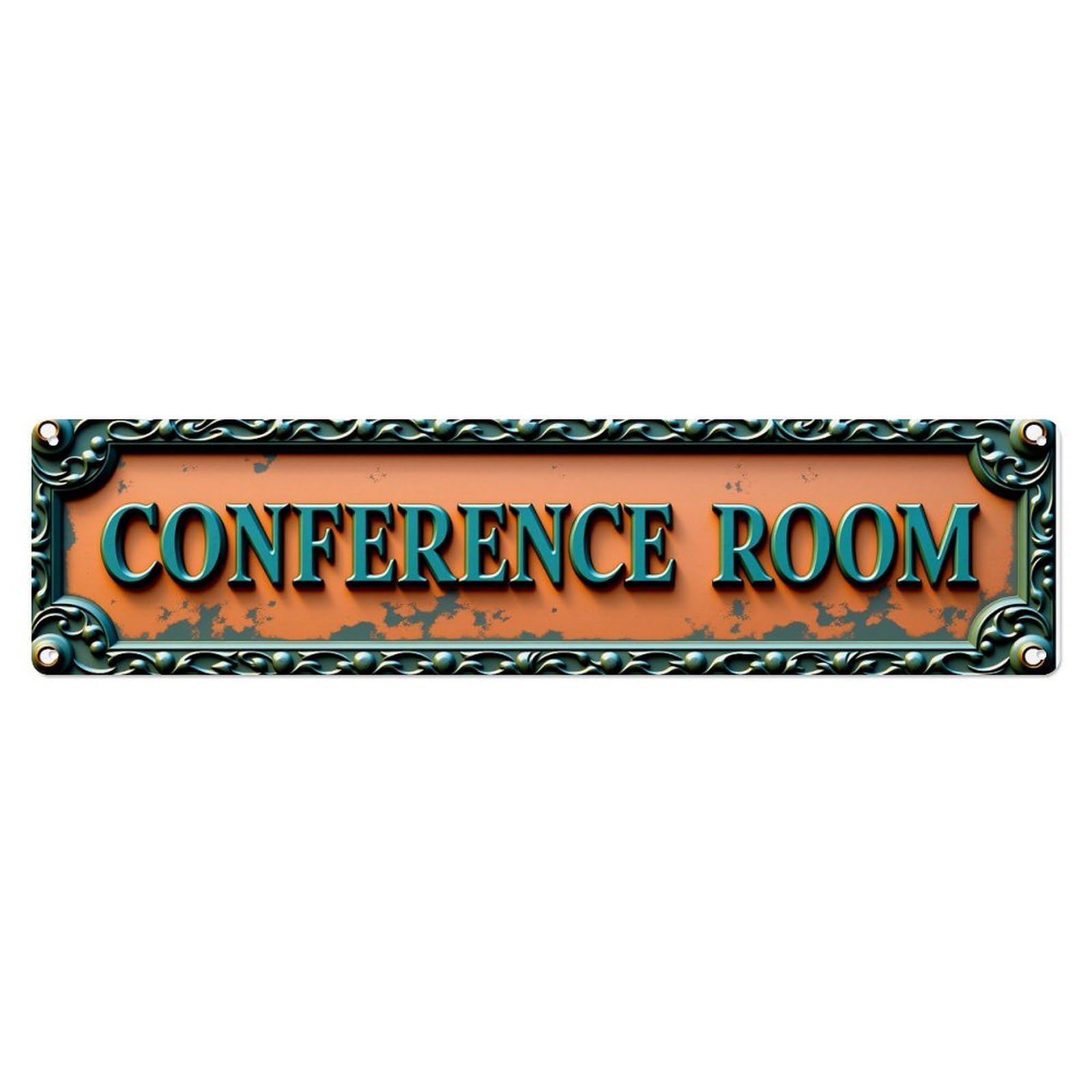 Ornate Frame Text Sign Pattern Tin Sign Vintage Metal Poster Retro Bar, Home, Man Cave, Kitchen, Laundry Room Wall Art Decor Gift 4x16 Inch
