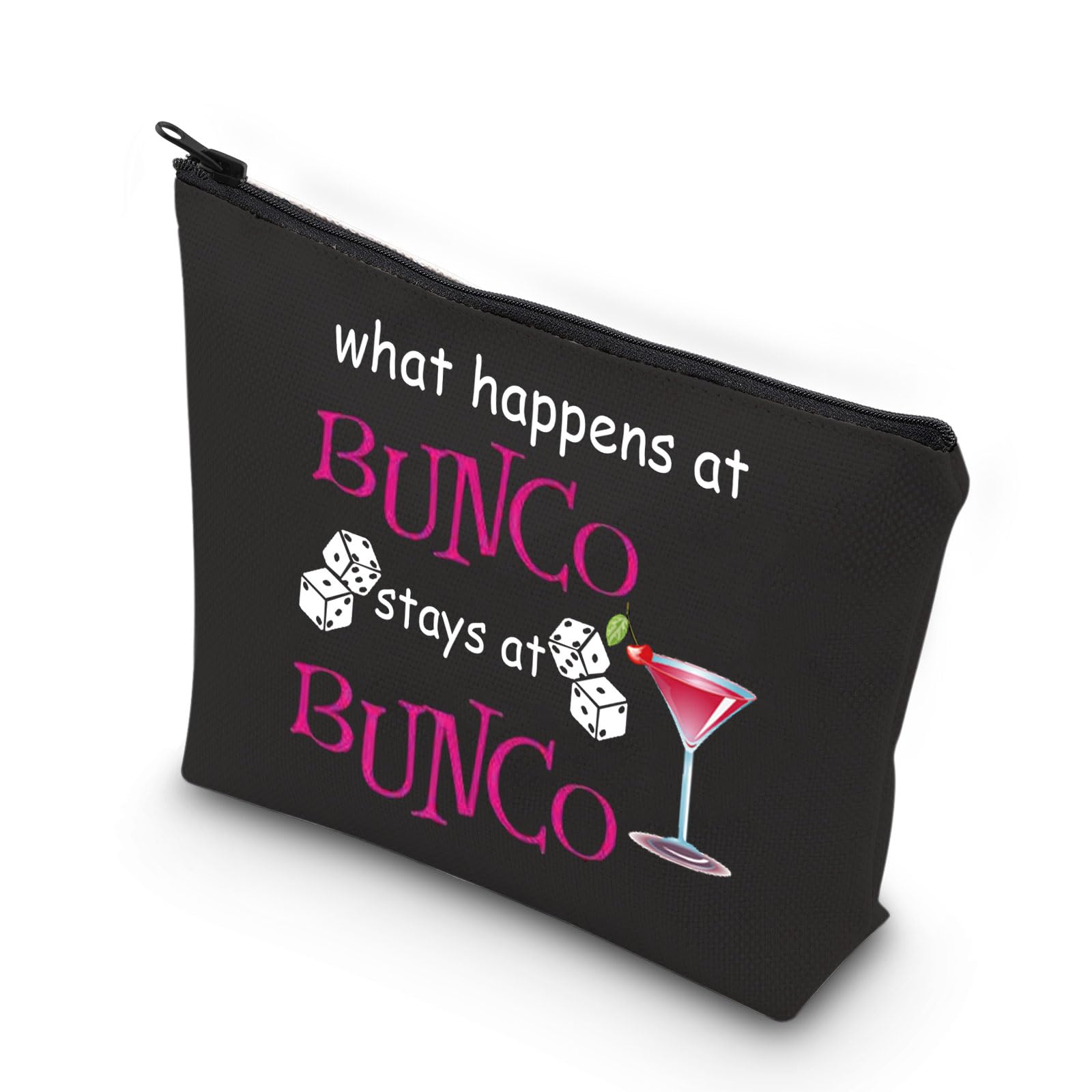 VAMSII Funny Bingo Player Gift What Happens At Bingo Stays At Bingo Lucky Bingo Bag For Women Her