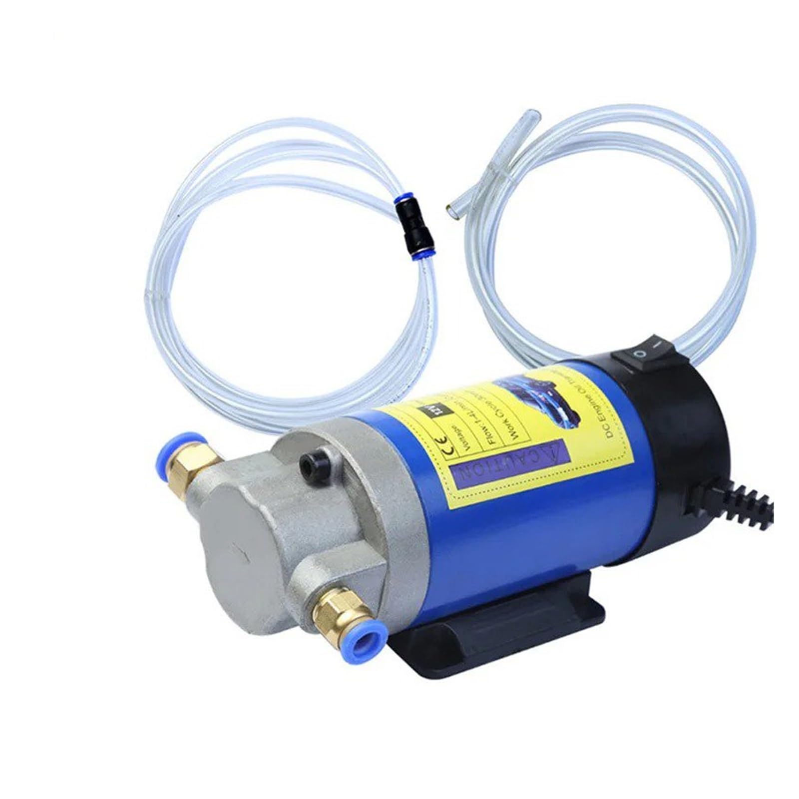 Para Coche Barco Motocicleta EAFC 12V-24V Bomba Extractora Aceite Diésel Bomba Cambio Transferencia Succión Eléctrica Con Tubos 100W 4L Bomba Combustible Eléctrica