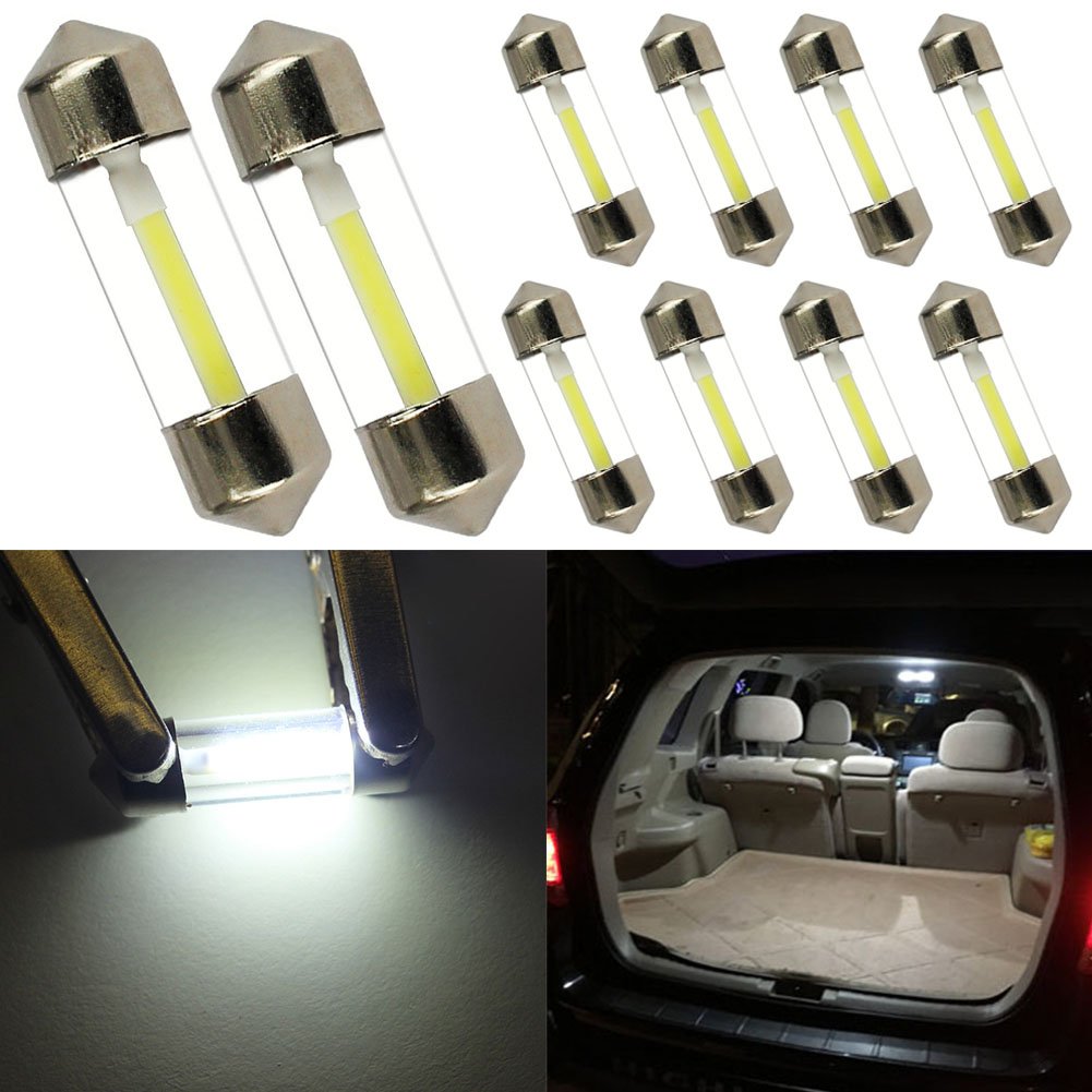 Bombilla C5w DE3175 7065 Bombillas LED Para Interior Domo Mapa, Puerta, Cortesía Festoon 31mm