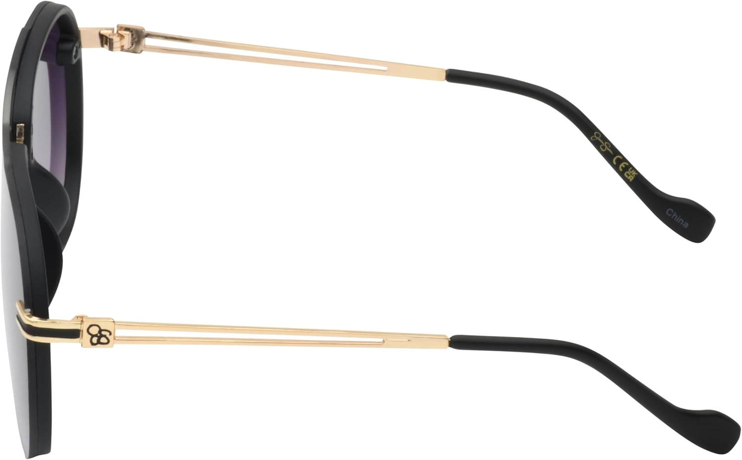 Jessica Simpson womens J6195 Modern Aviator Pilot Sunglasses With Uv400 Protection. Glam Gifts for Her, 65 Mm Pilot Sunglasses - Image 3