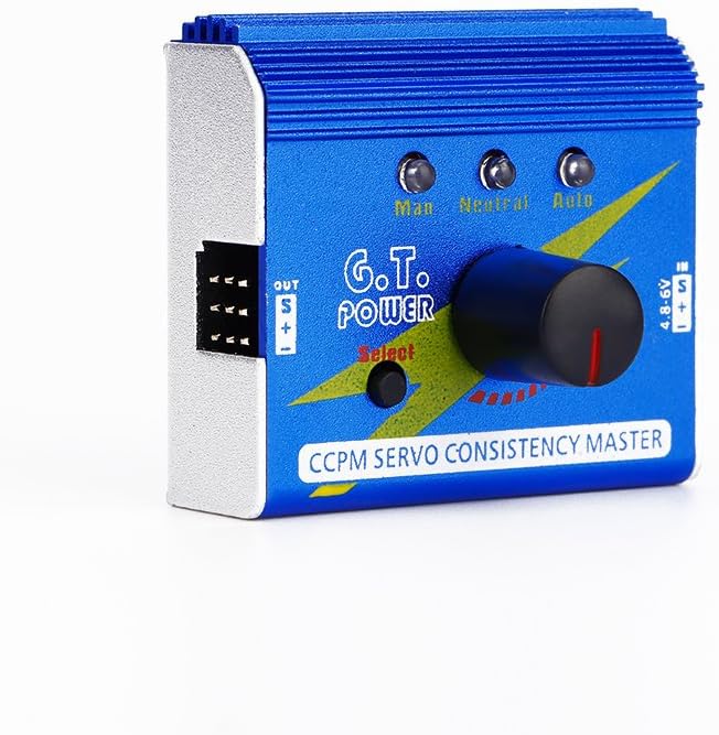 UNIKEL RCmall RC Servo Tester 3CH ECS Multi CCPM Consistency Master Checker Tester