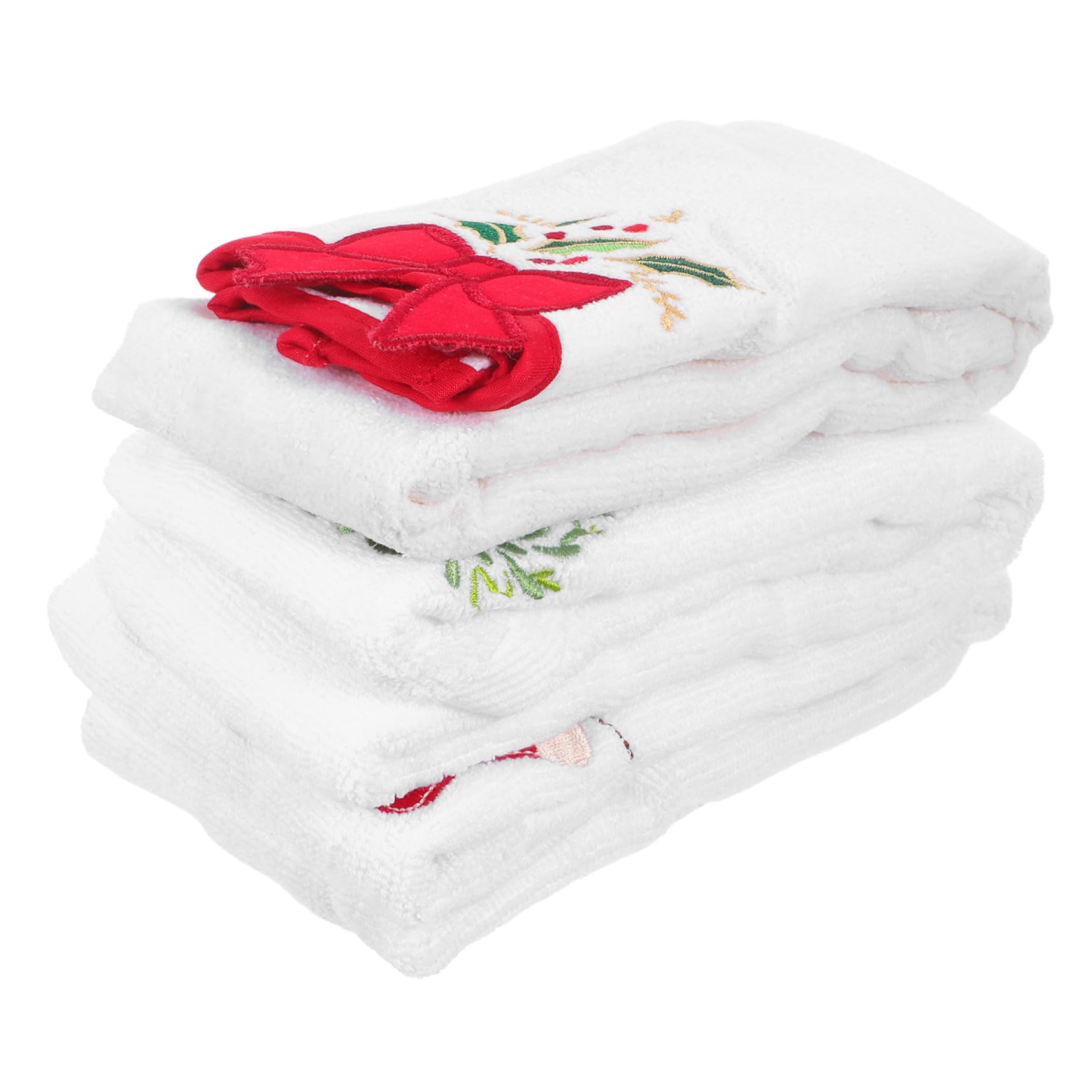 Serviettes de Noël lot de 3 torchons en coton à offrir pour la décoration de maison